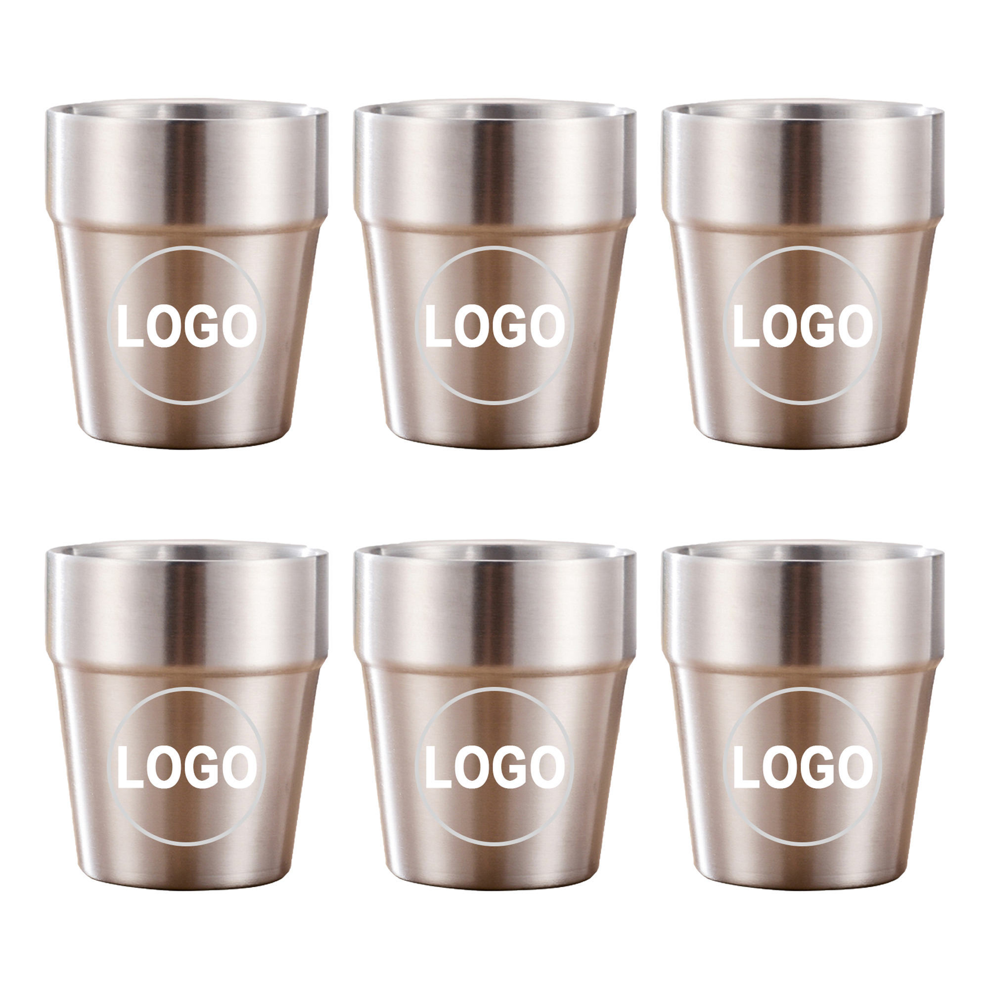 Stainless Steel Double-Walled Beer Mug 2