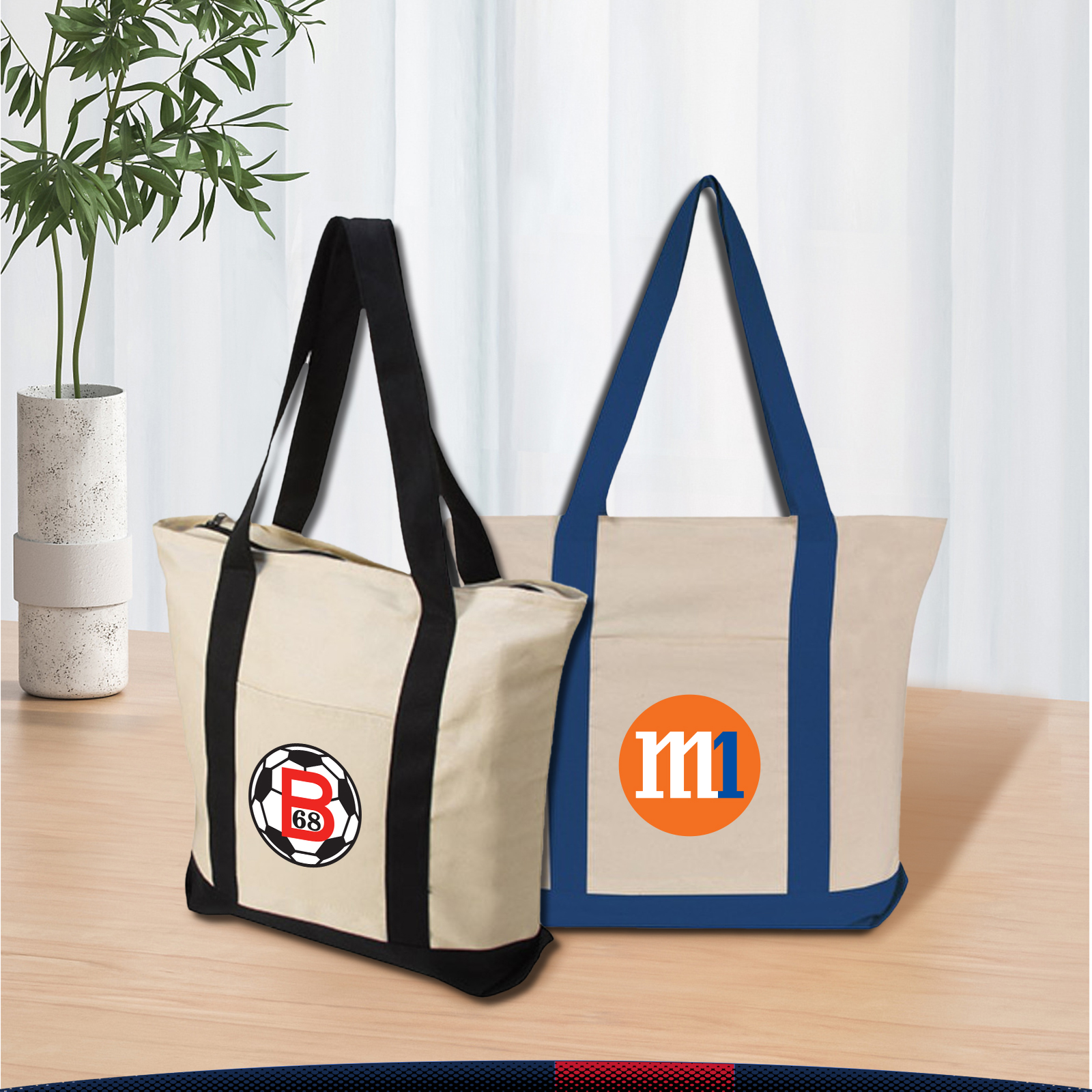 Krin Tote Bag, custom tote bag with logo imprint 3