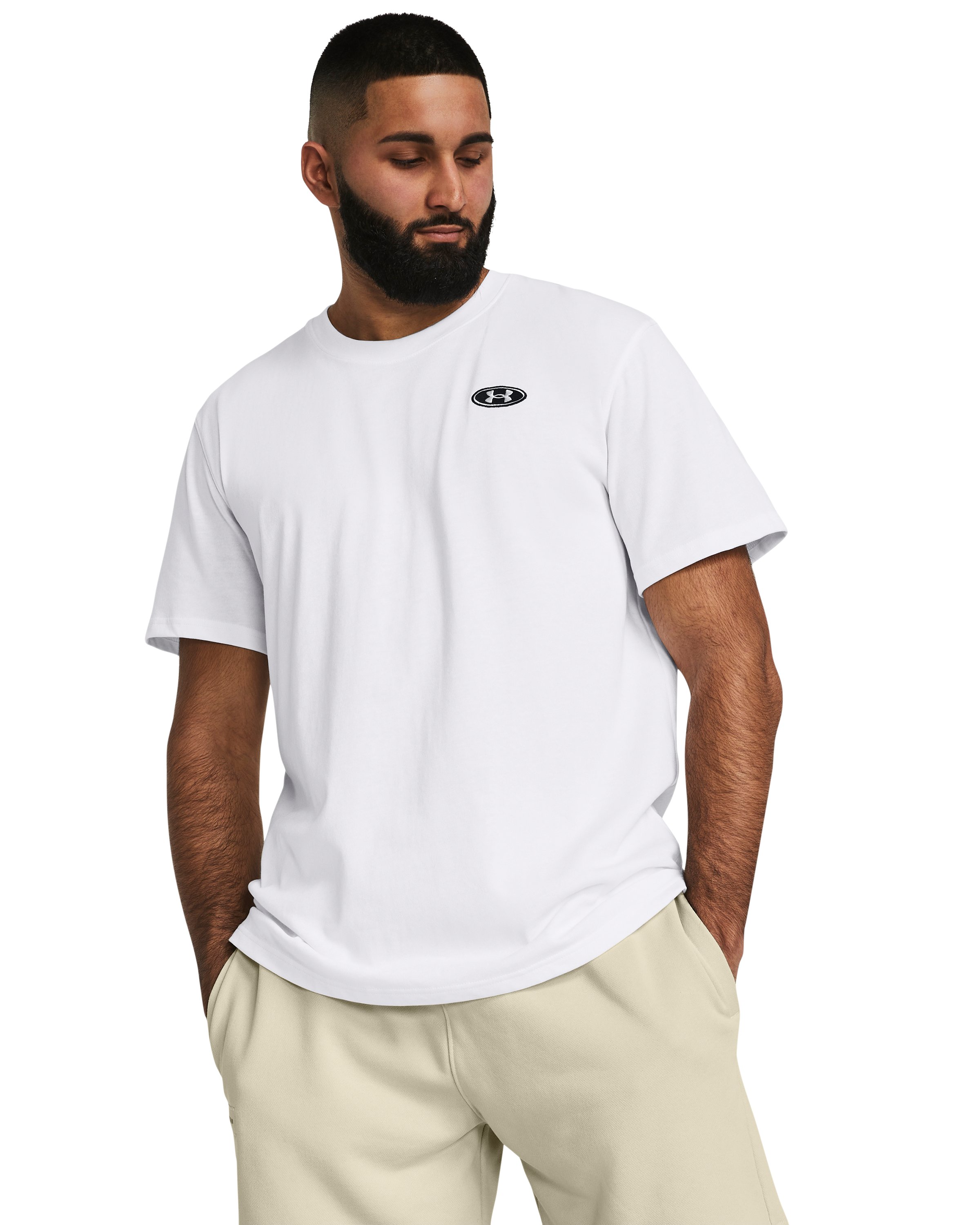 UA Heavyweight Left Chest Patch Men's Short Sleeve 2