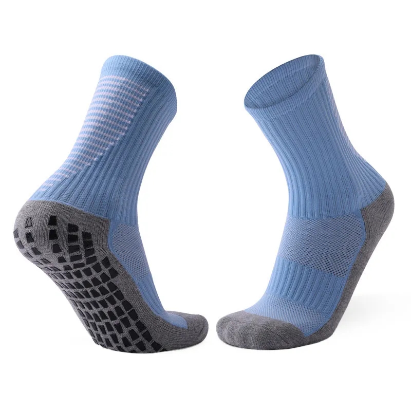 Knee High Knitted Football Socks W/ Bottom Cushion 2