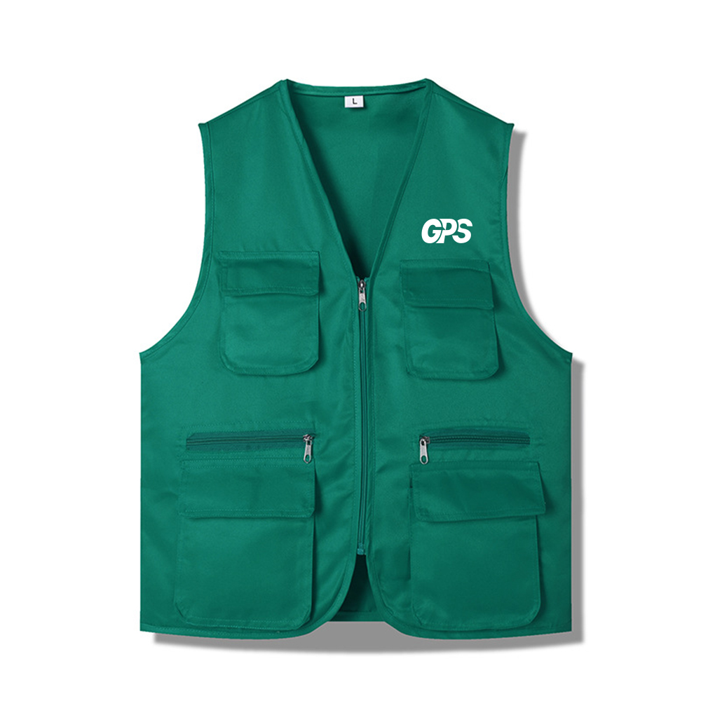 Lightweight outdoor terylene activity vest 2