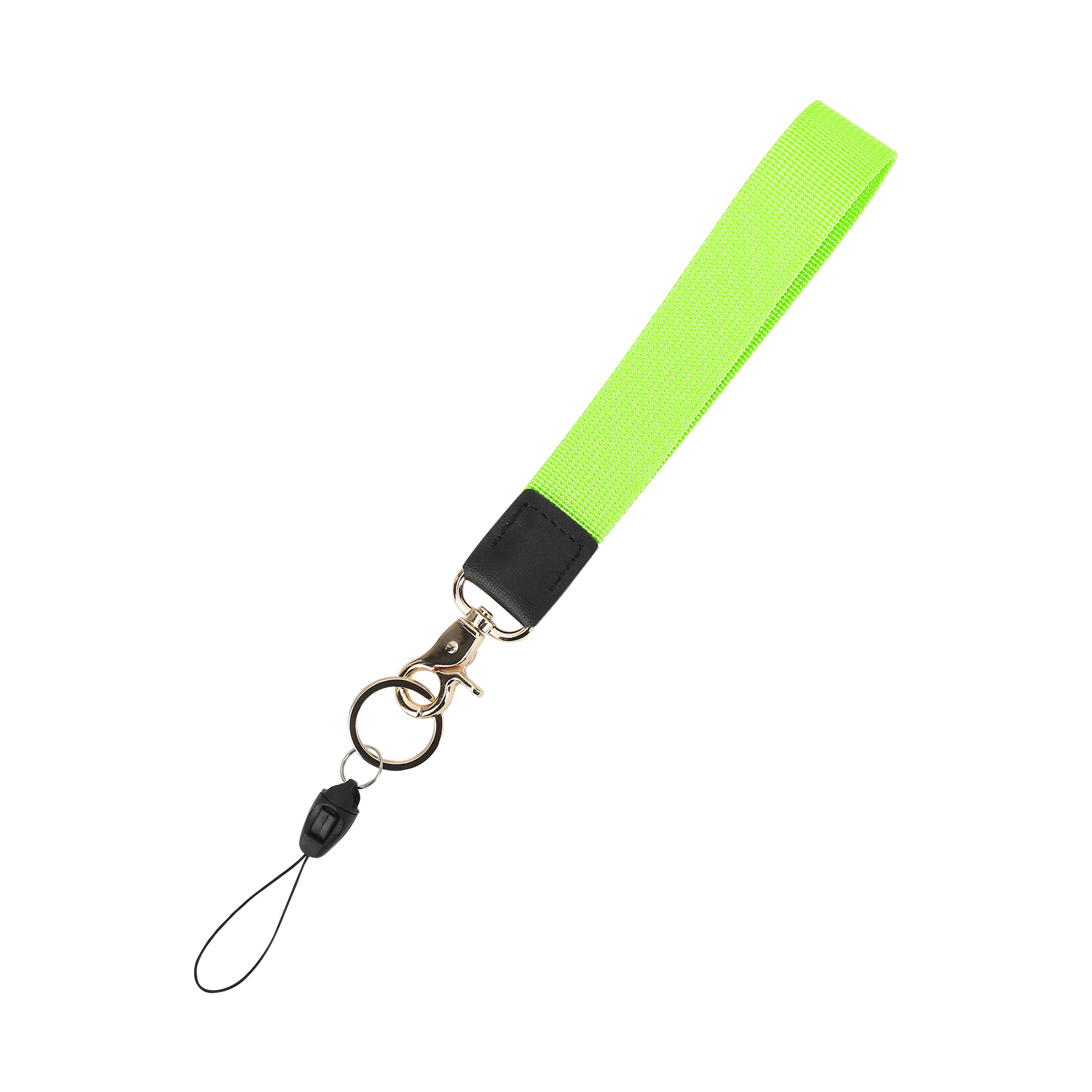 1" Wide Polyester Wristlet Keychain 16
