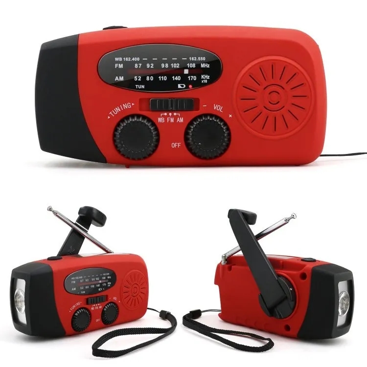 Emergency Hand Crank Dynamo Radio with USB Phone Charger 6