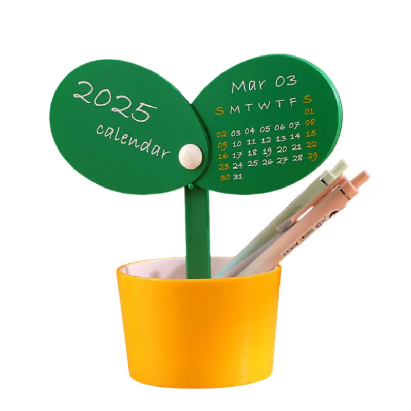 2025 Flower Pot Desk Calendar 3