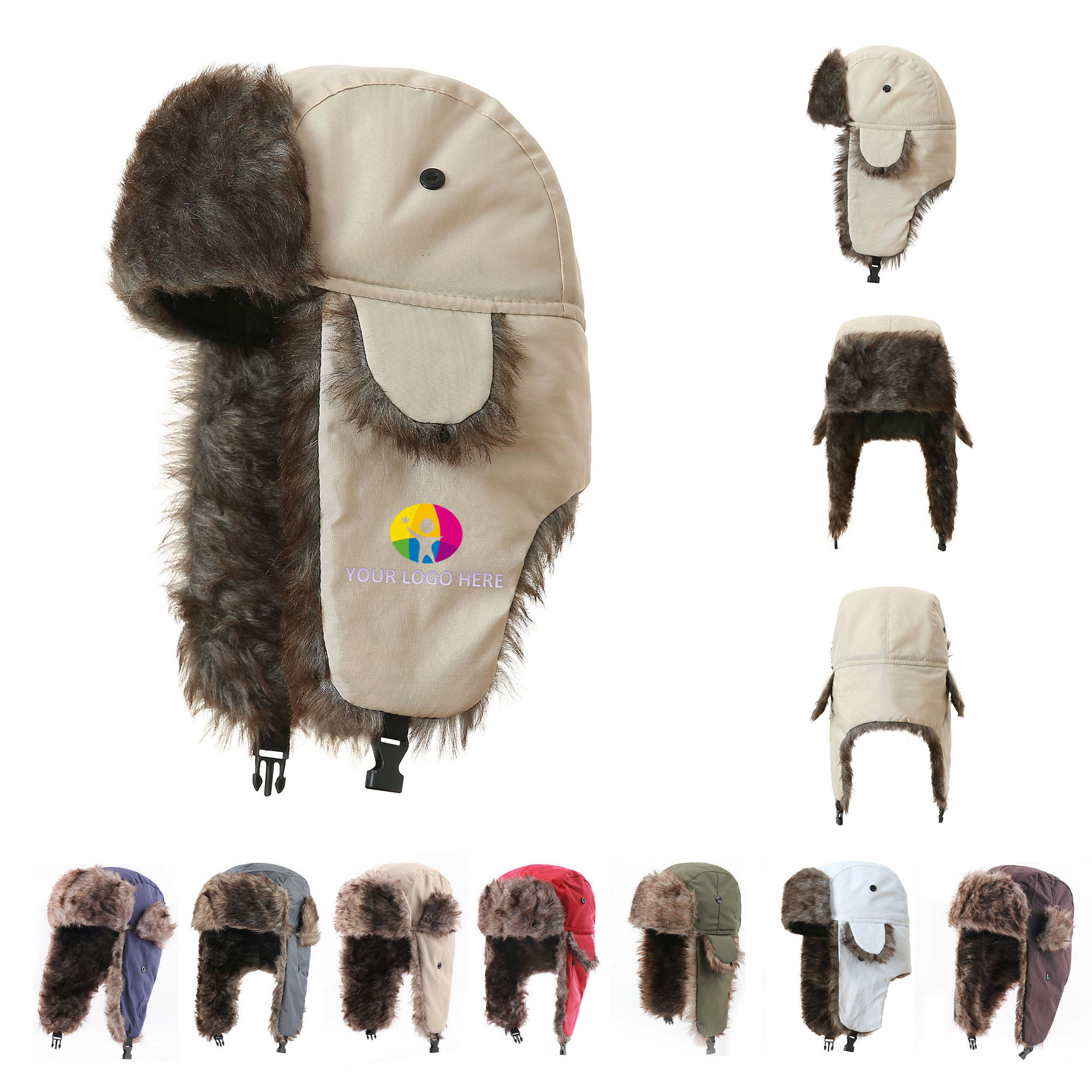 Winter Warmth Faux Fur Trapper 2