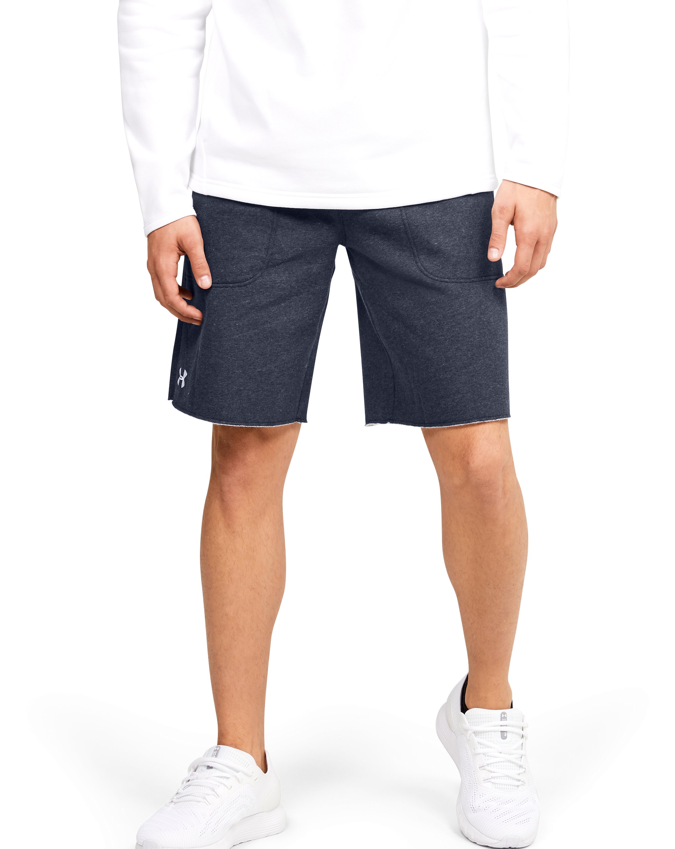 UA Hustle Fleece Men's 10 Shorts 3