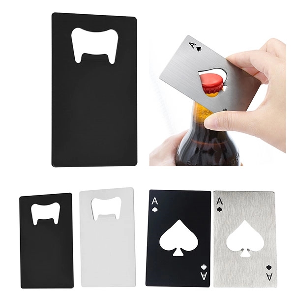 Spade Credit Card Bottle Opener 1