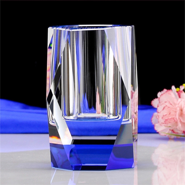 Octagon Crystal Pen holder 3