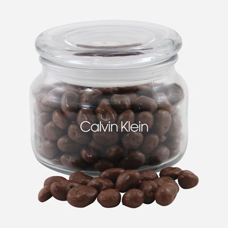 Jar with Choc Covered Raisins 2