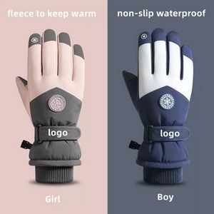 Couple Waterproof Touchscreen Ski Gloves 5