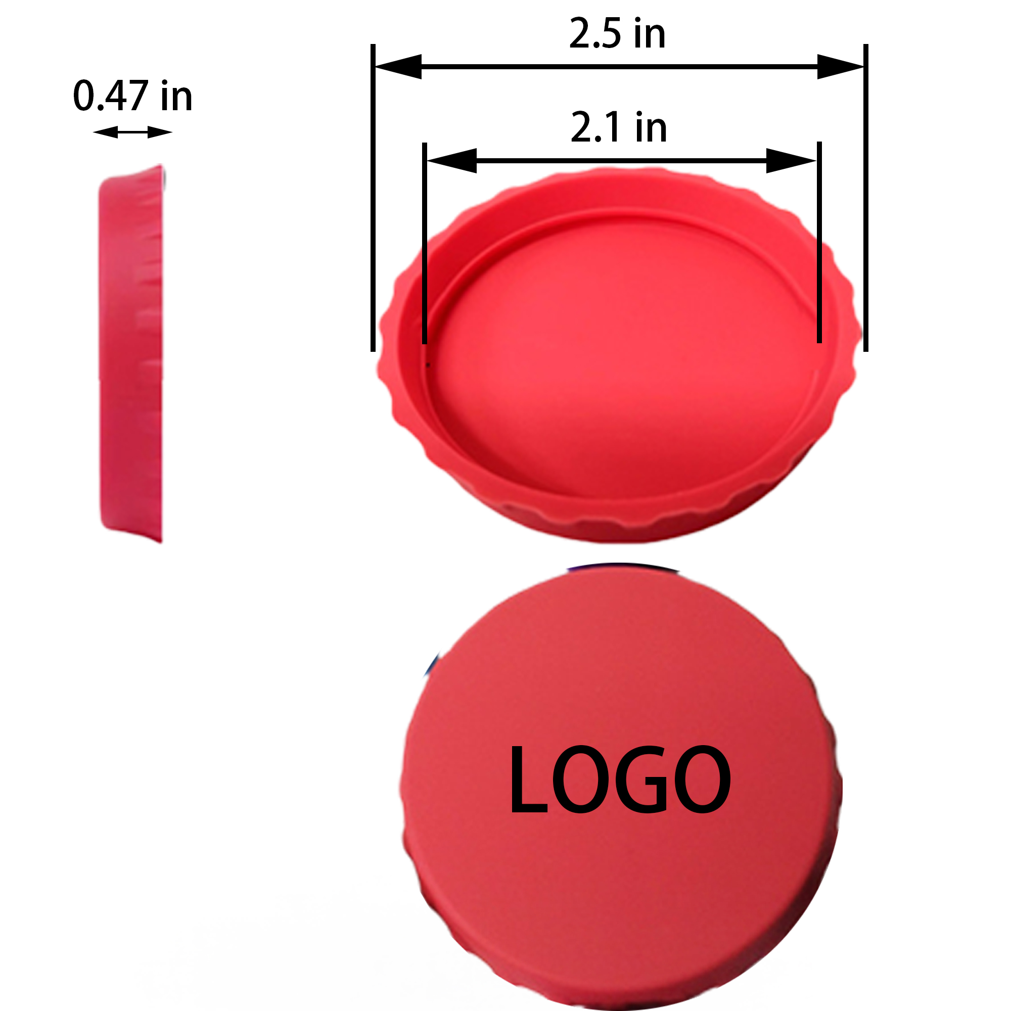 Silicone Can Lid Cover 5