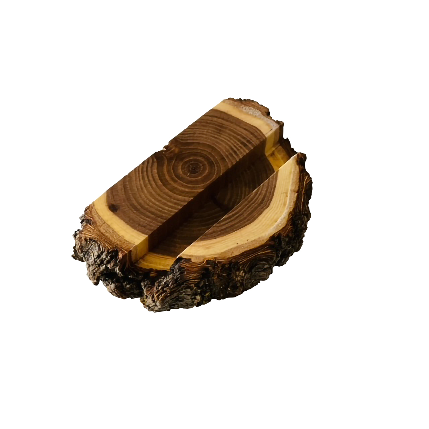 Elm Wood Phone Stand 2