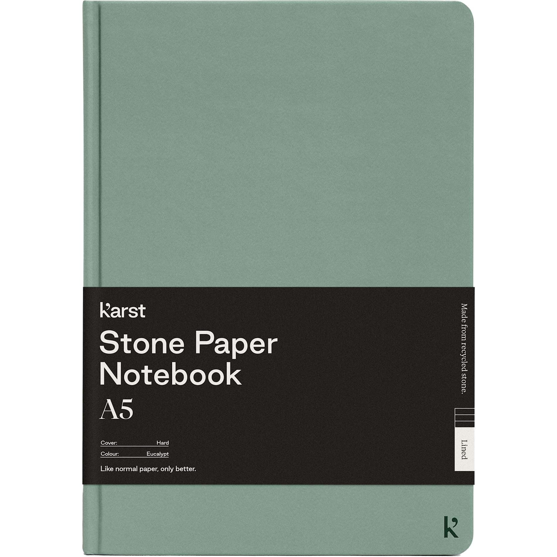 5 5" x 8 5" Stone Bound Notebook