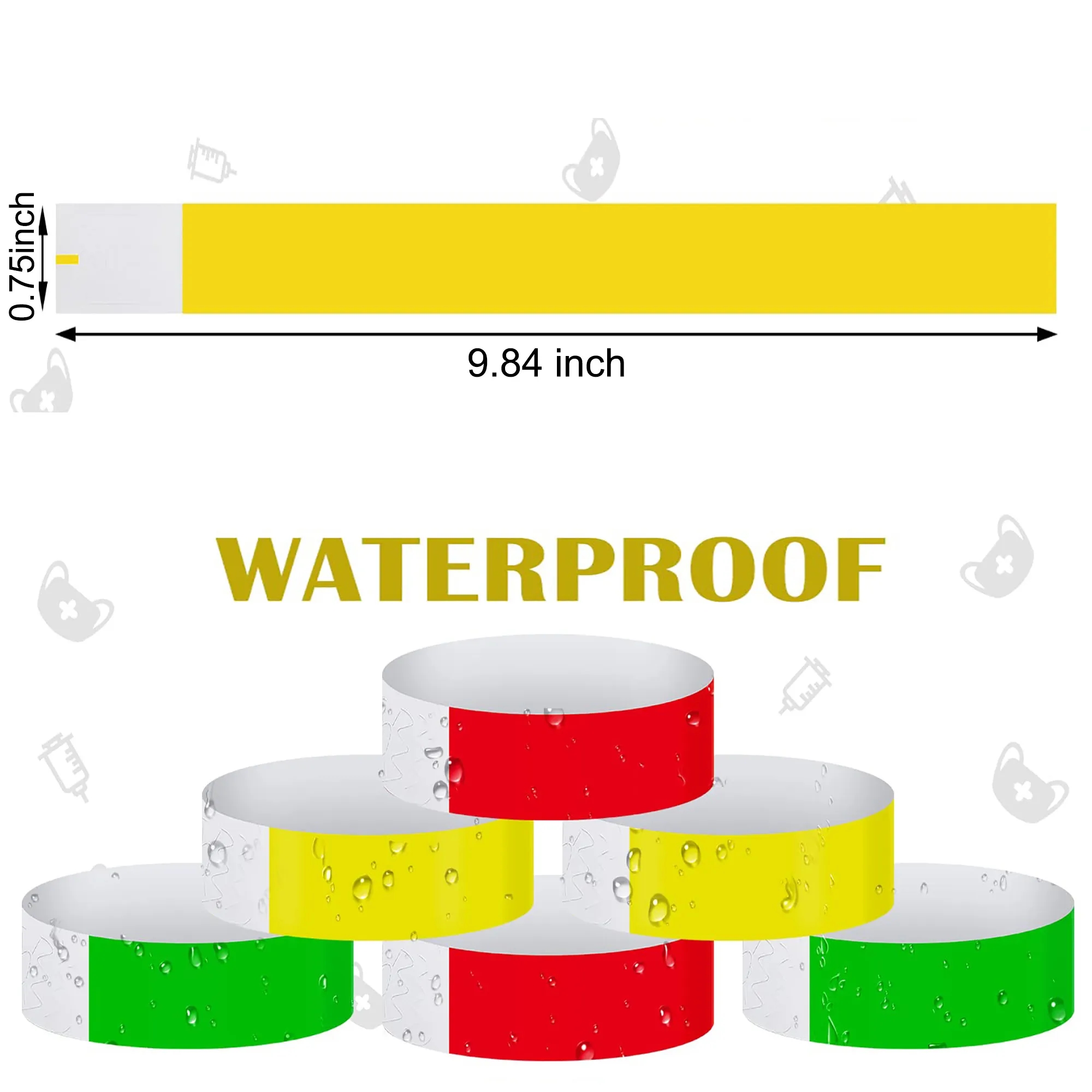 Custom Premium Paper Wristbands 13