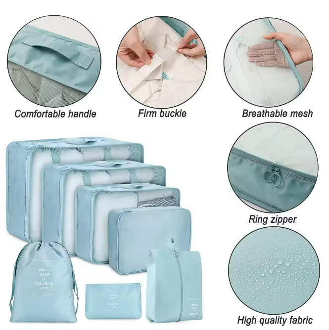 8 Set Packing Cubes Organizers 6