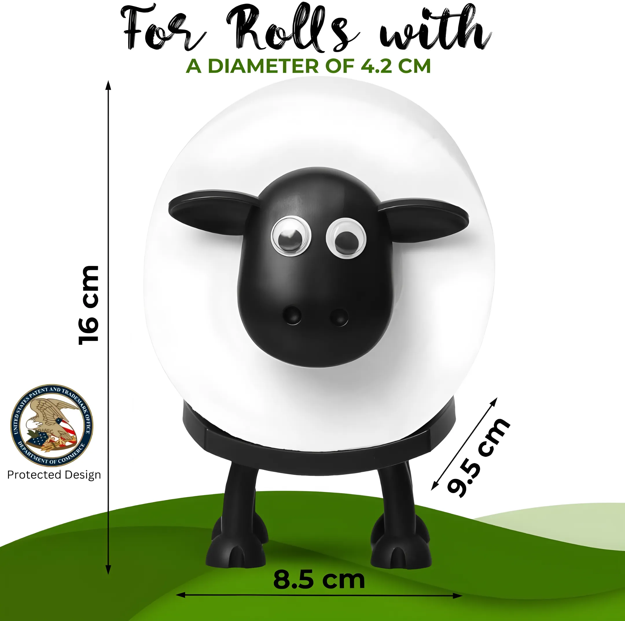 3D Printed Sheep Toilet Paper Holder 4