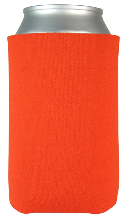 FoamZone USA Made Collapsible Can Cooler with Bottom Imprint