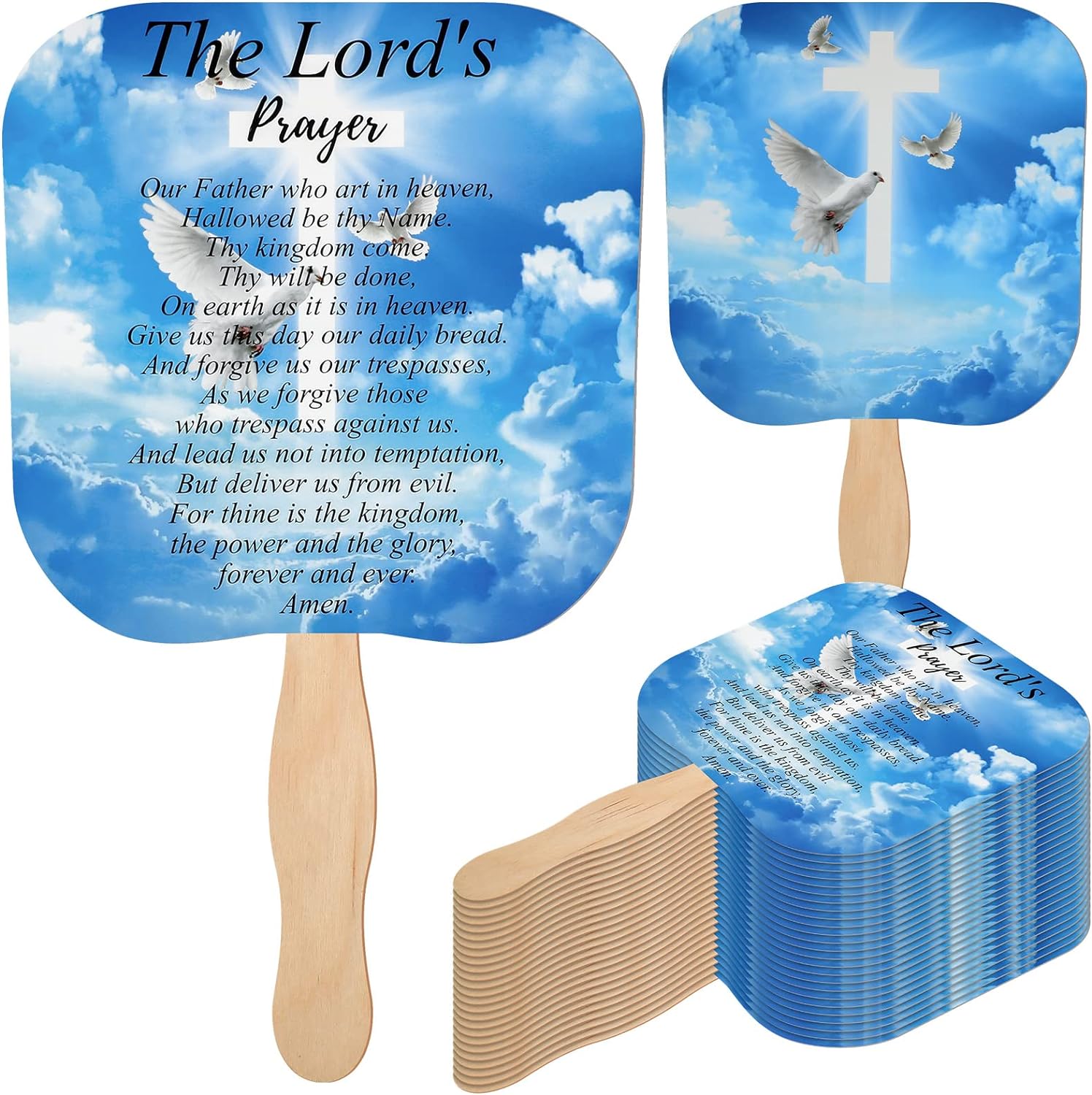 Paper Hand Fan, Wooden Hand Fan 7
