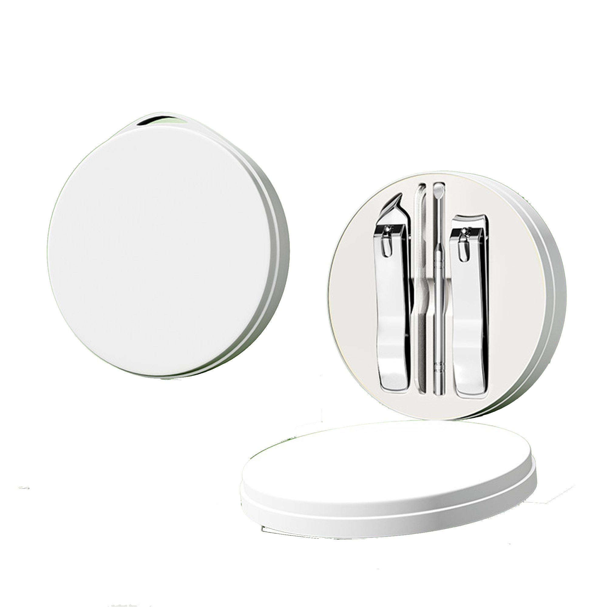 4-Piece Stainless Steel Manicure Kit for Men and Women 4