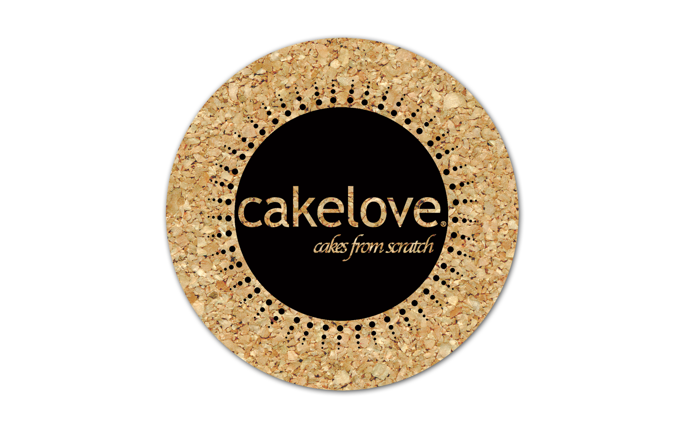 Circle Cork Coaster 4C 2