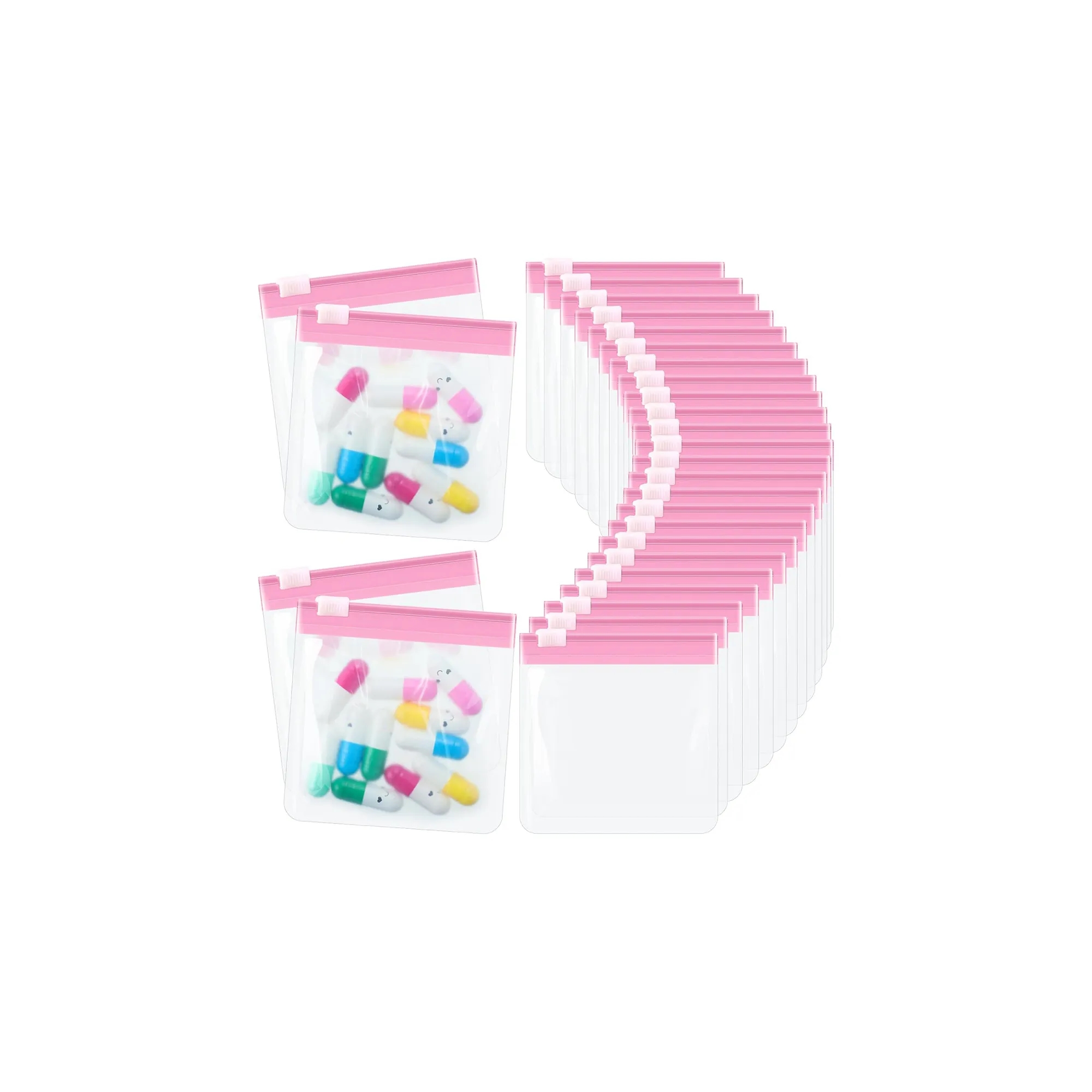 Eco-Friendly Travel Eva Pill Bagging Medicine and Ziplock Ba 3
