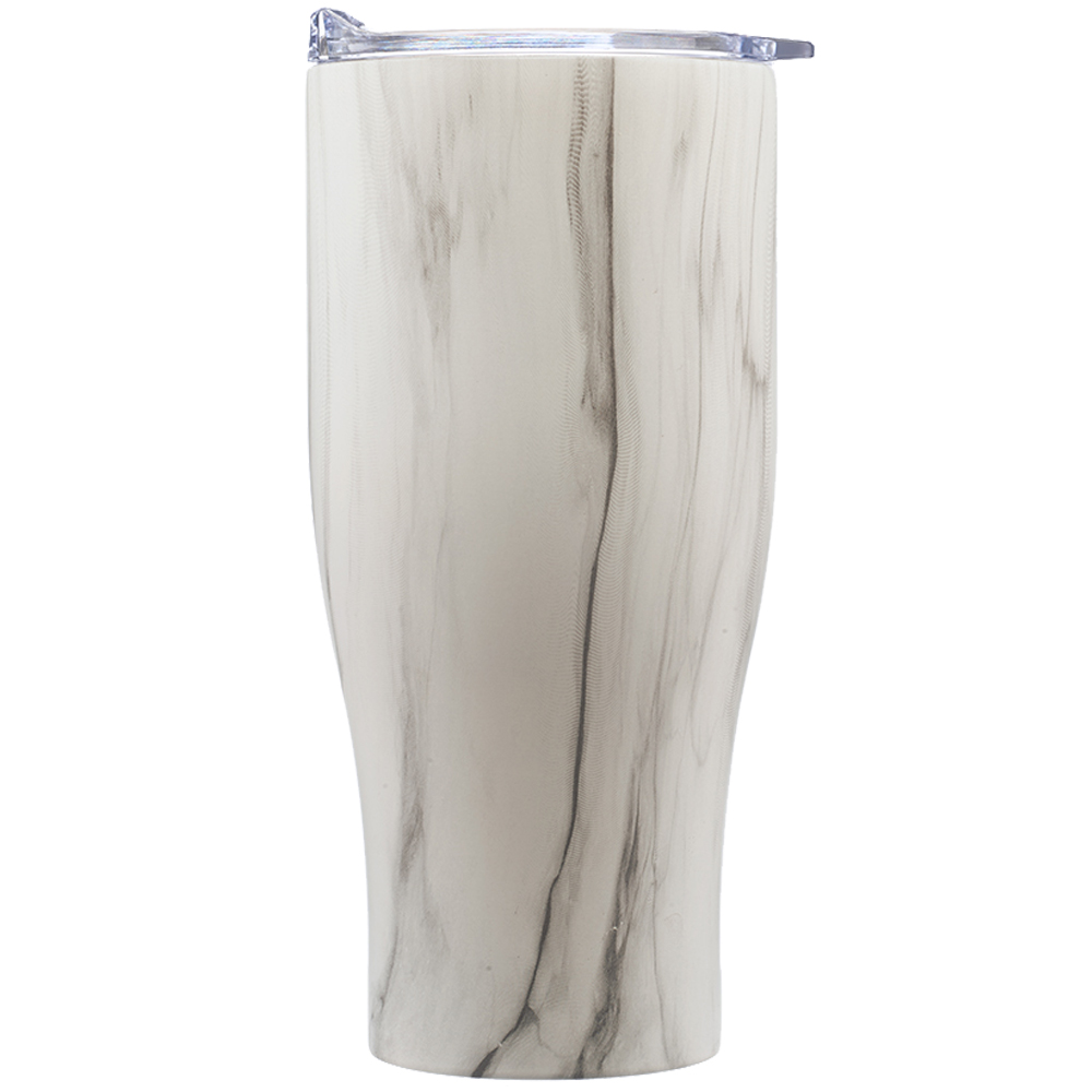 27 oz Stainless Steel Insulated Tumblers with Clear Lids 24