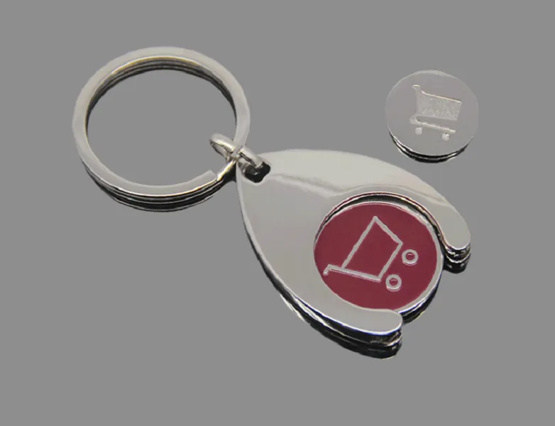 trolley coin keychain 1