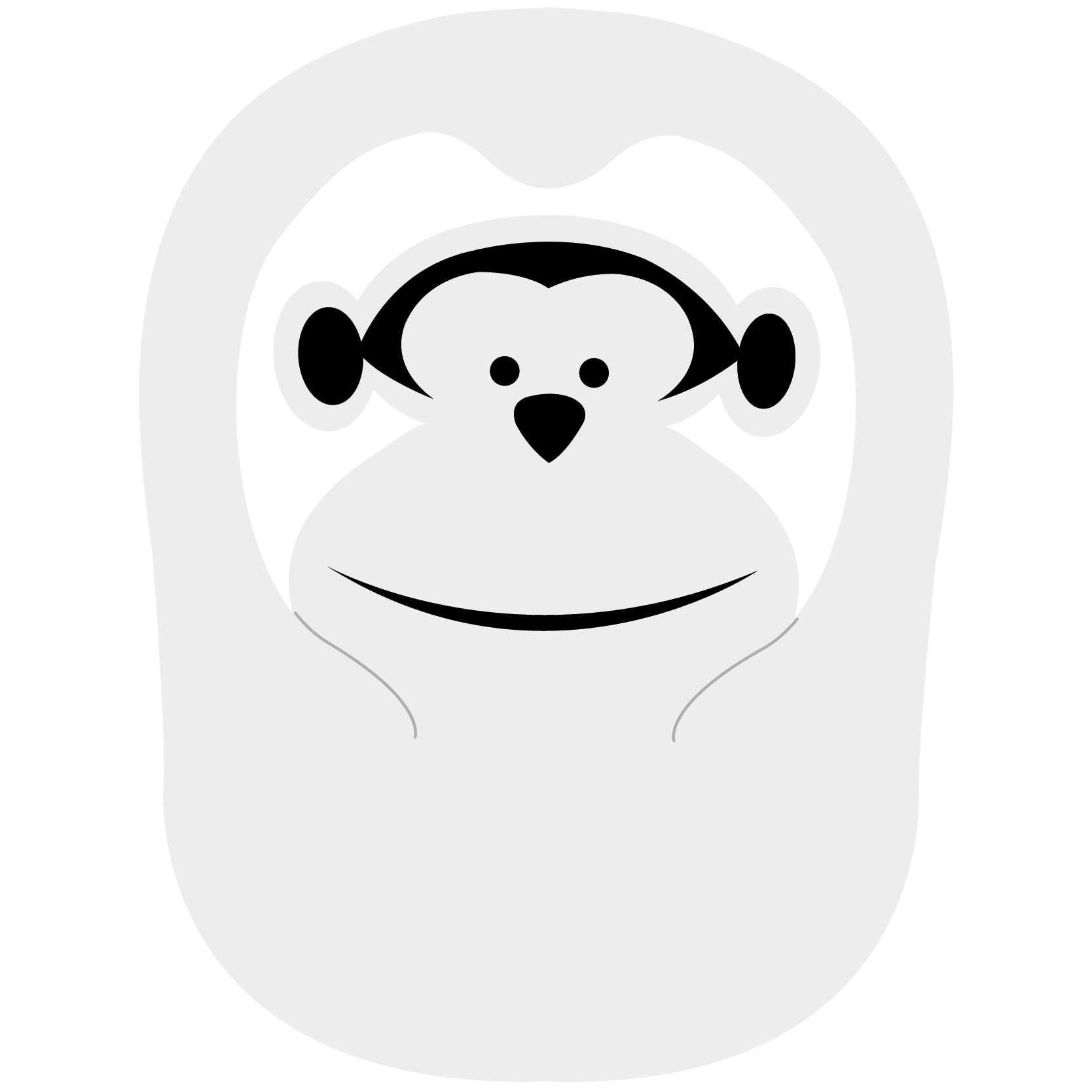 Monkey Popup Visor 32