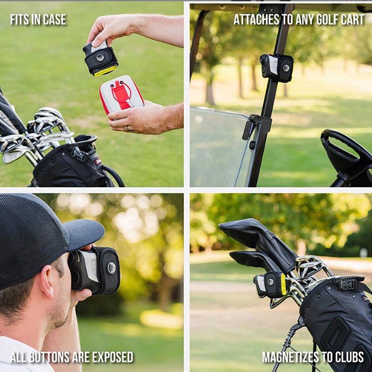 Golf Magnetic Rangefinder Wrap Mount 3