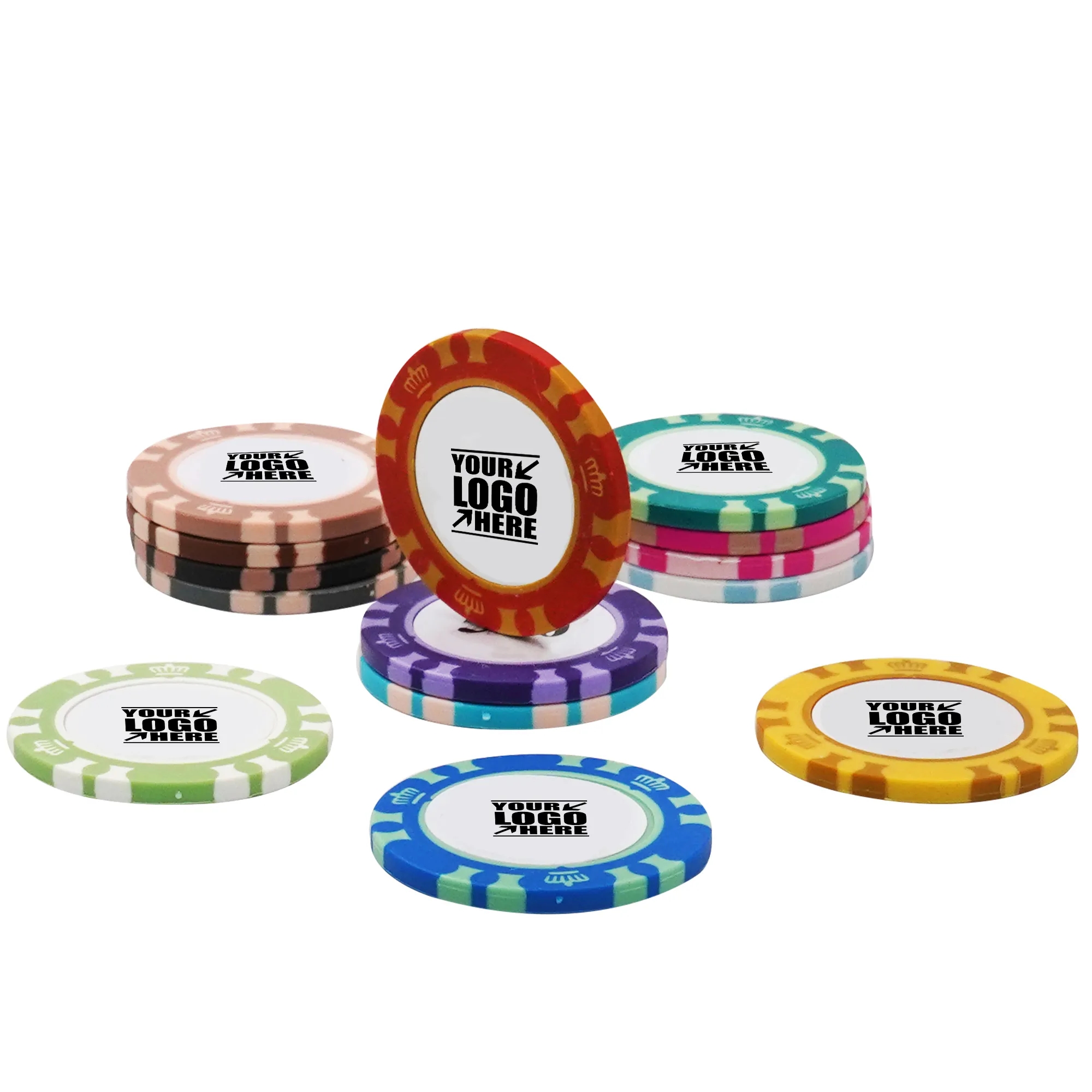 Rush Service Clay Poker Chip 2