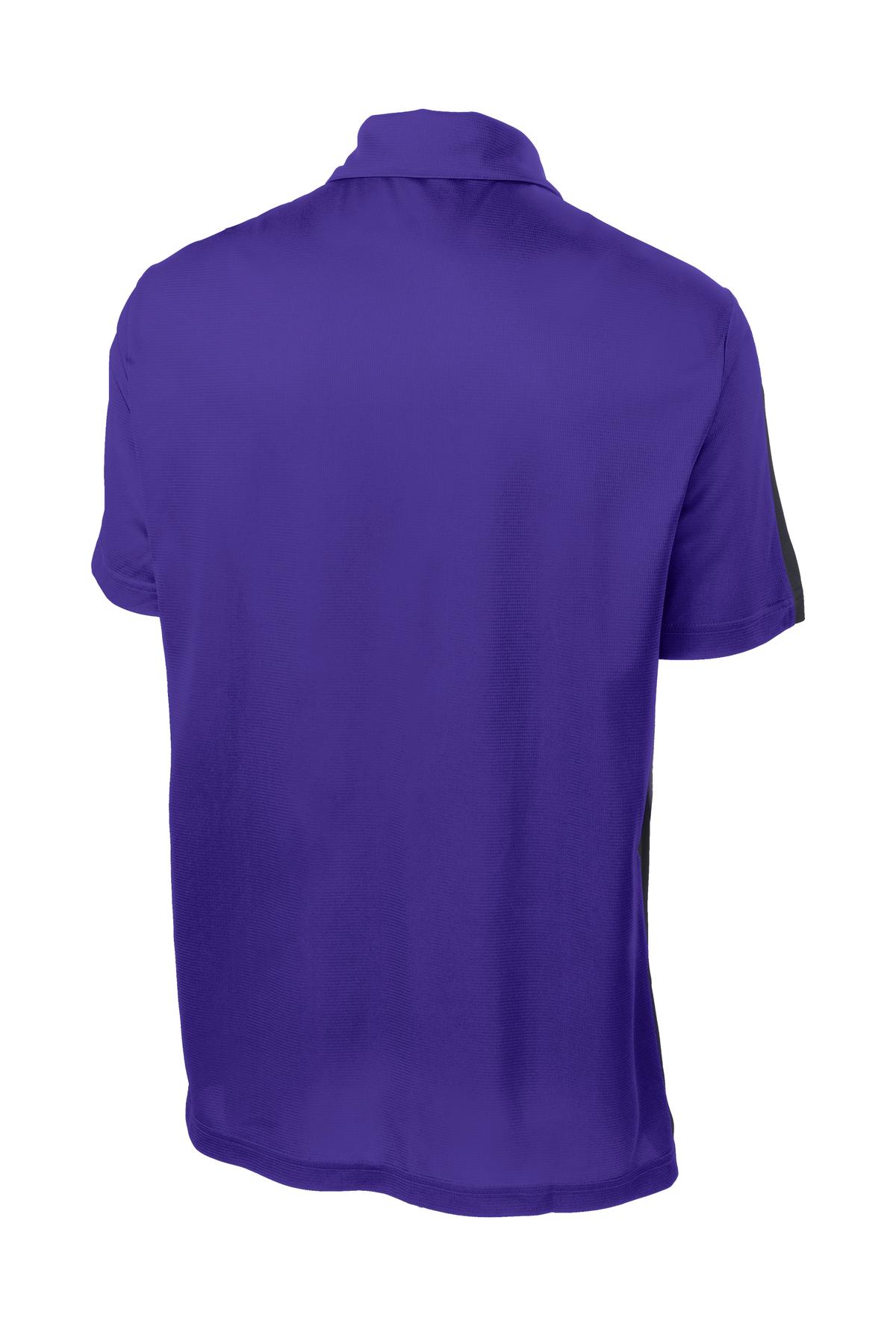 Sport-Tek PosiCharge Active Textured Colorblock Polo. ST695 46