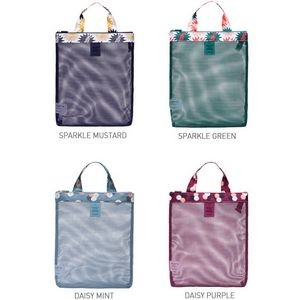 Family Beach Foldable Mesh Tote Bags With Handles 2