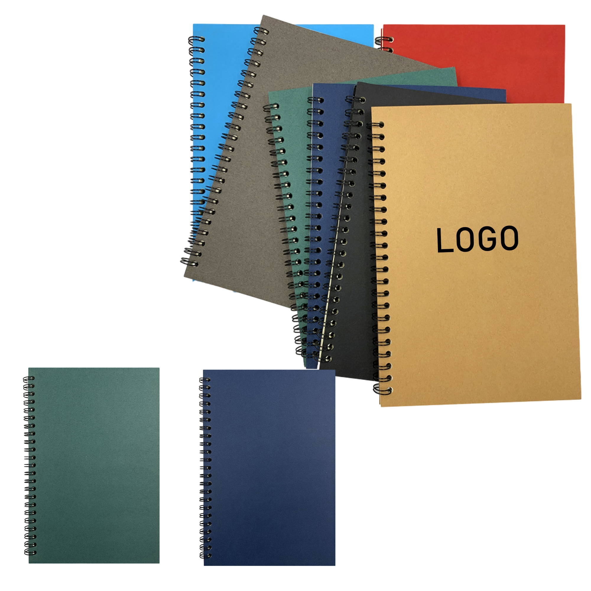 A5 Spiral Desk Calendar Notebook 2