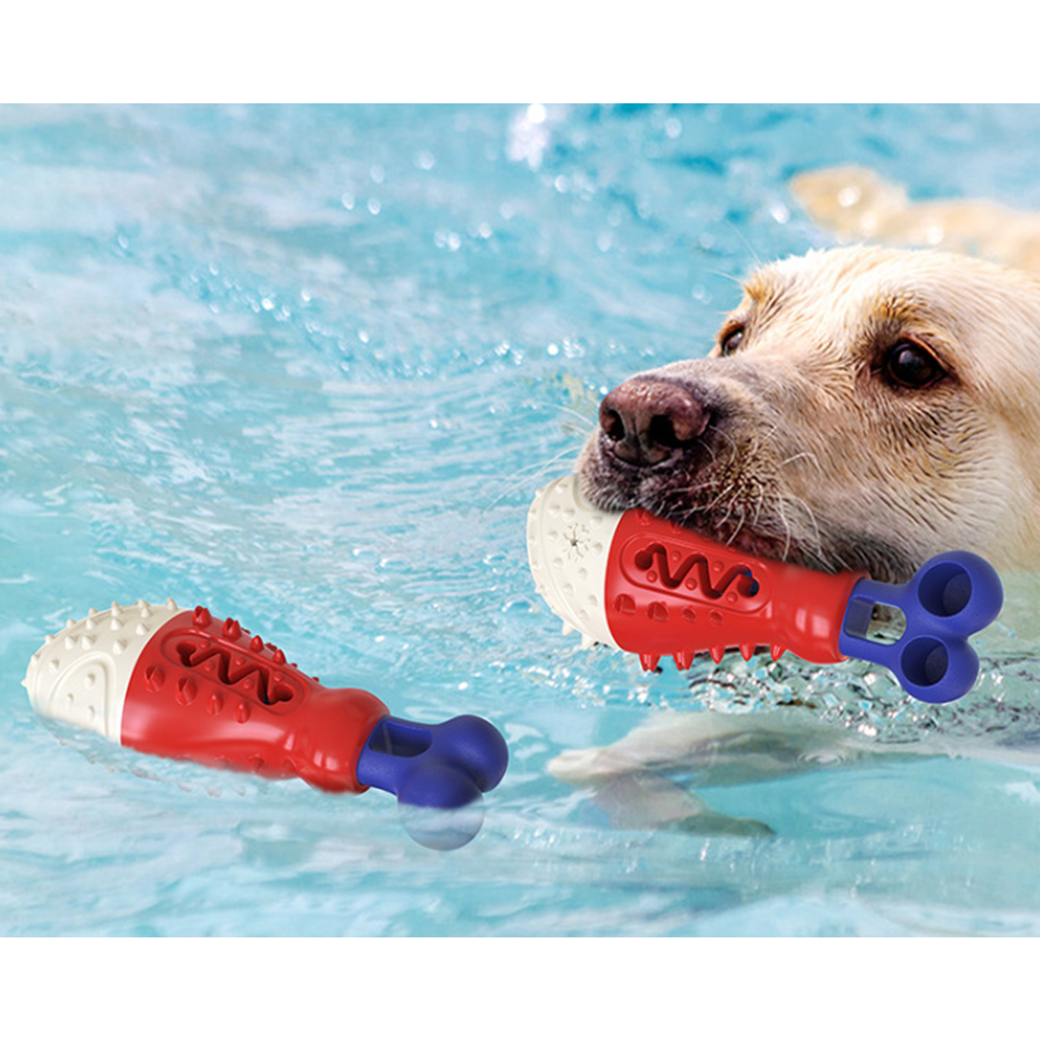 Puppy Turkey Leg Teething Toy 4