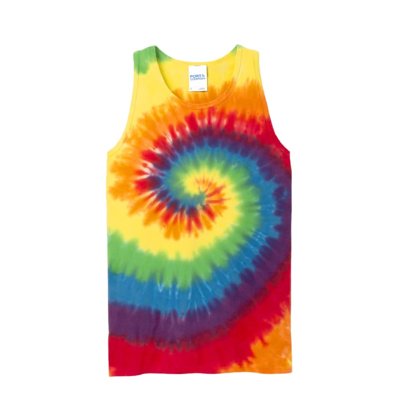 Port & Company Tie-Dye Tank Top. 38