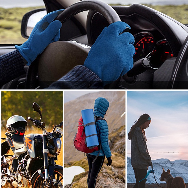 Touch Screen Non-Slip Windproof Cycling Gloves To Protect Against Cold 2
