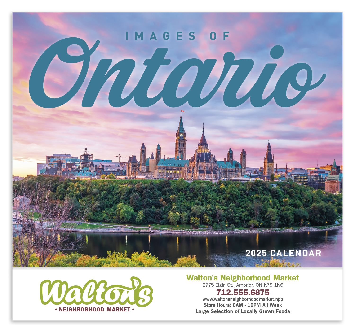 Good Value™ Images of Ontario - Stapled Calendar 12