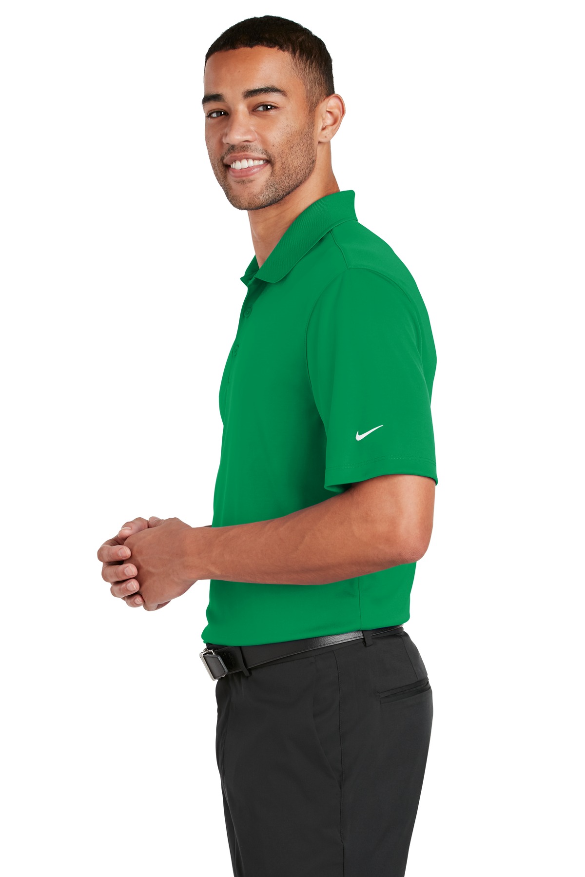 Nike Dri-FIT Classic Fit Players Polo with Flat Knit Collar. 838956 3