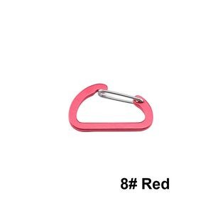 Lightweight Aluminum 8# Flat Carabiner 12