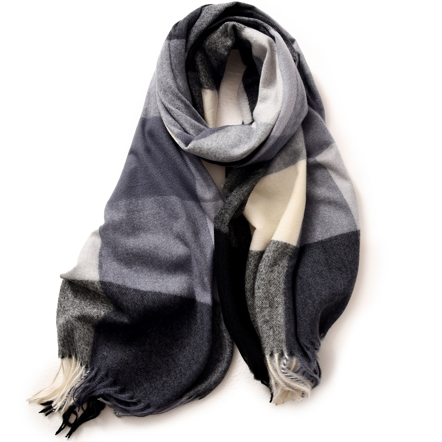 Long Plaid Scarf 3