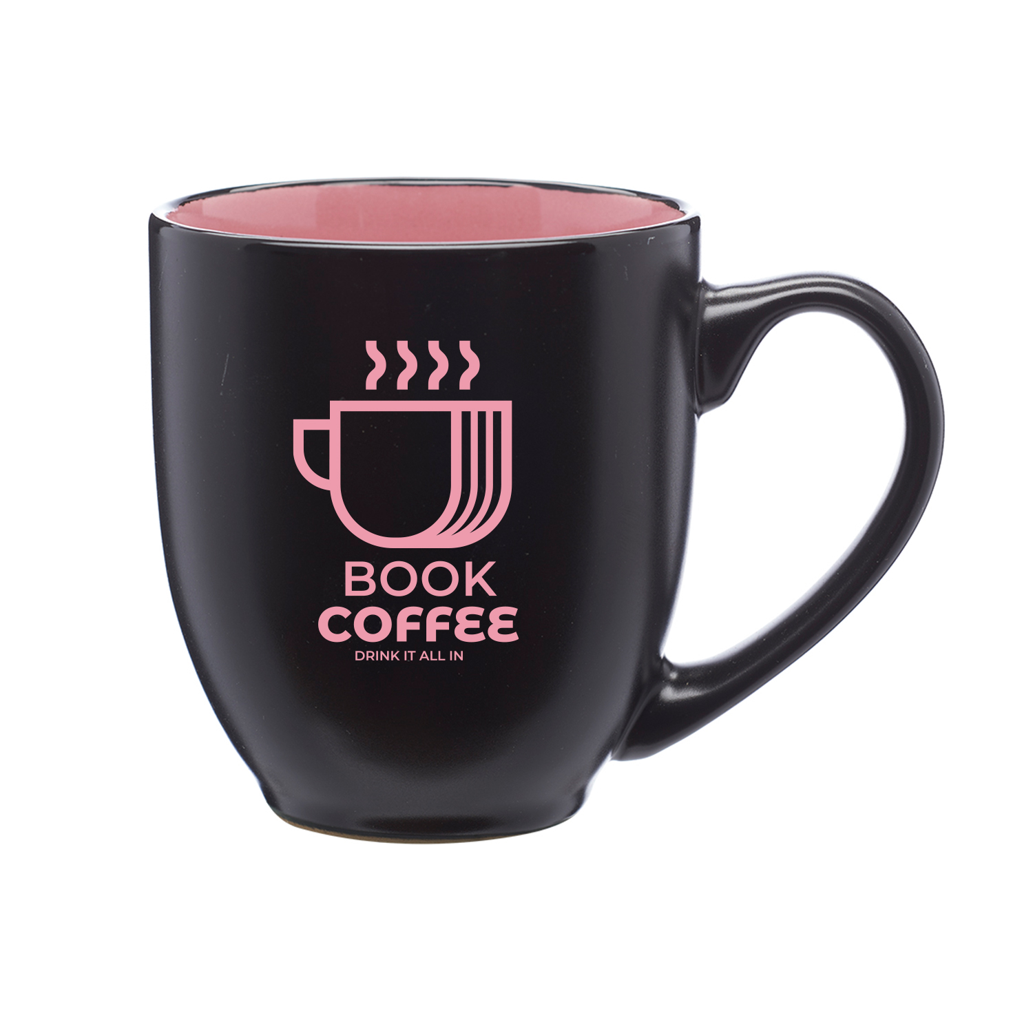 16 oz. Hidden Hue Ceramic Bistro Mug (2 Color Imprint) 15