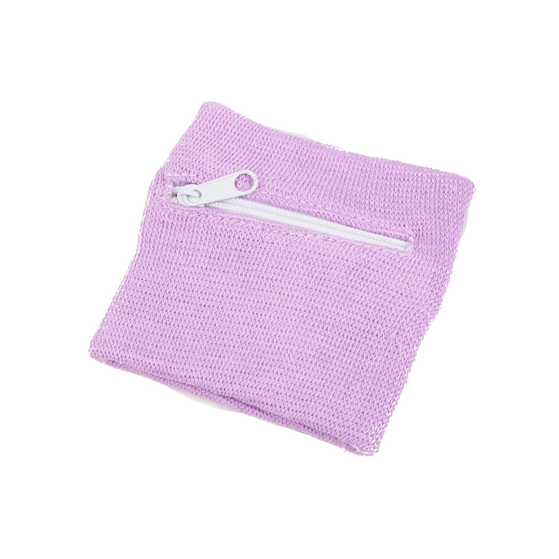 Wallet Zipper Cotton Sweatbands Wristband 10