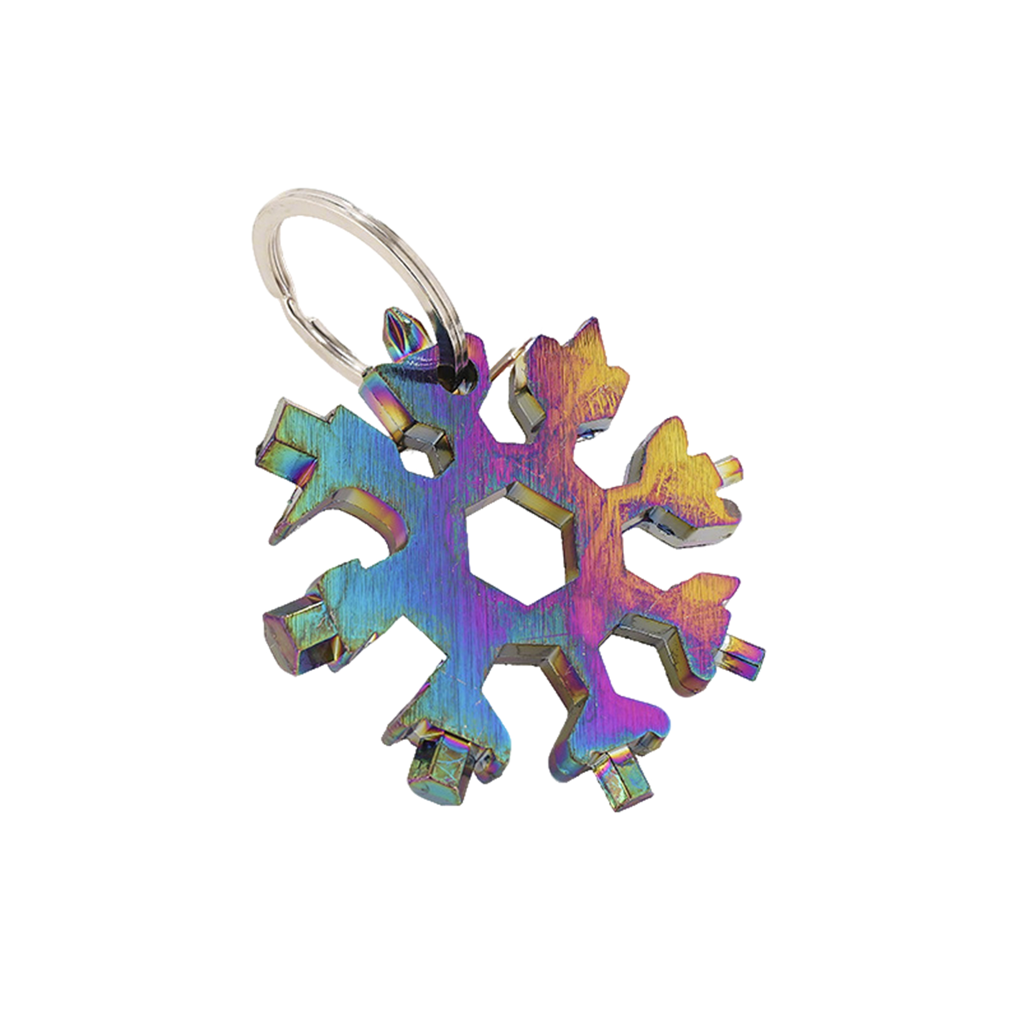 Zinc Alloy Snowflake Multi Tool 2.6" Length x 2.6" Width x 0.3" Height 4
