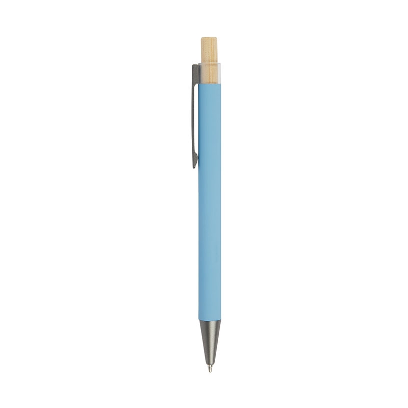 Arundi Recycled Aluminum Pen With Bamboo Plunger 3