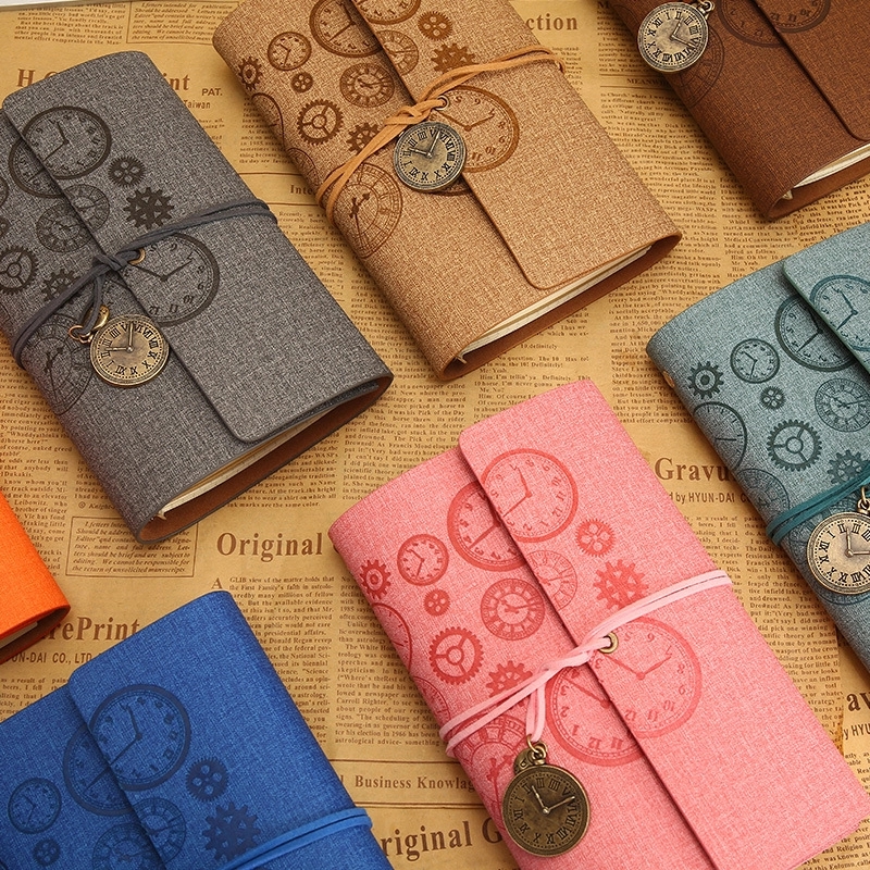 PU Leather A6 Business Travel Journal Pocket Notebook 19