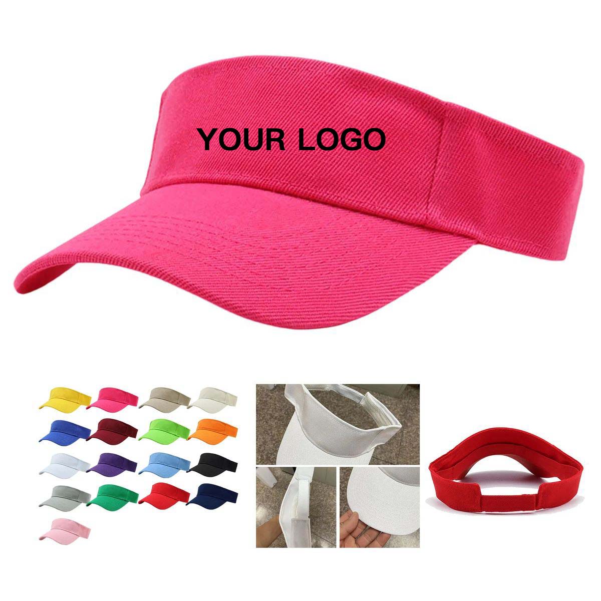 Pure Cotton Sun Hat with Embroidered Logo 4