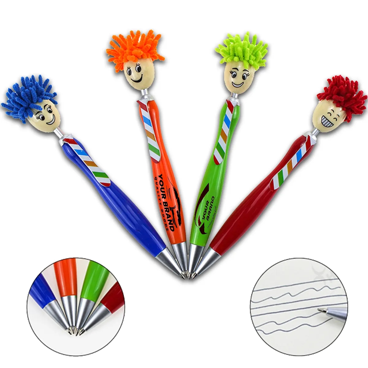 Duster Mop Head Screen Cleaner Stylus Ballpoint Pens 3