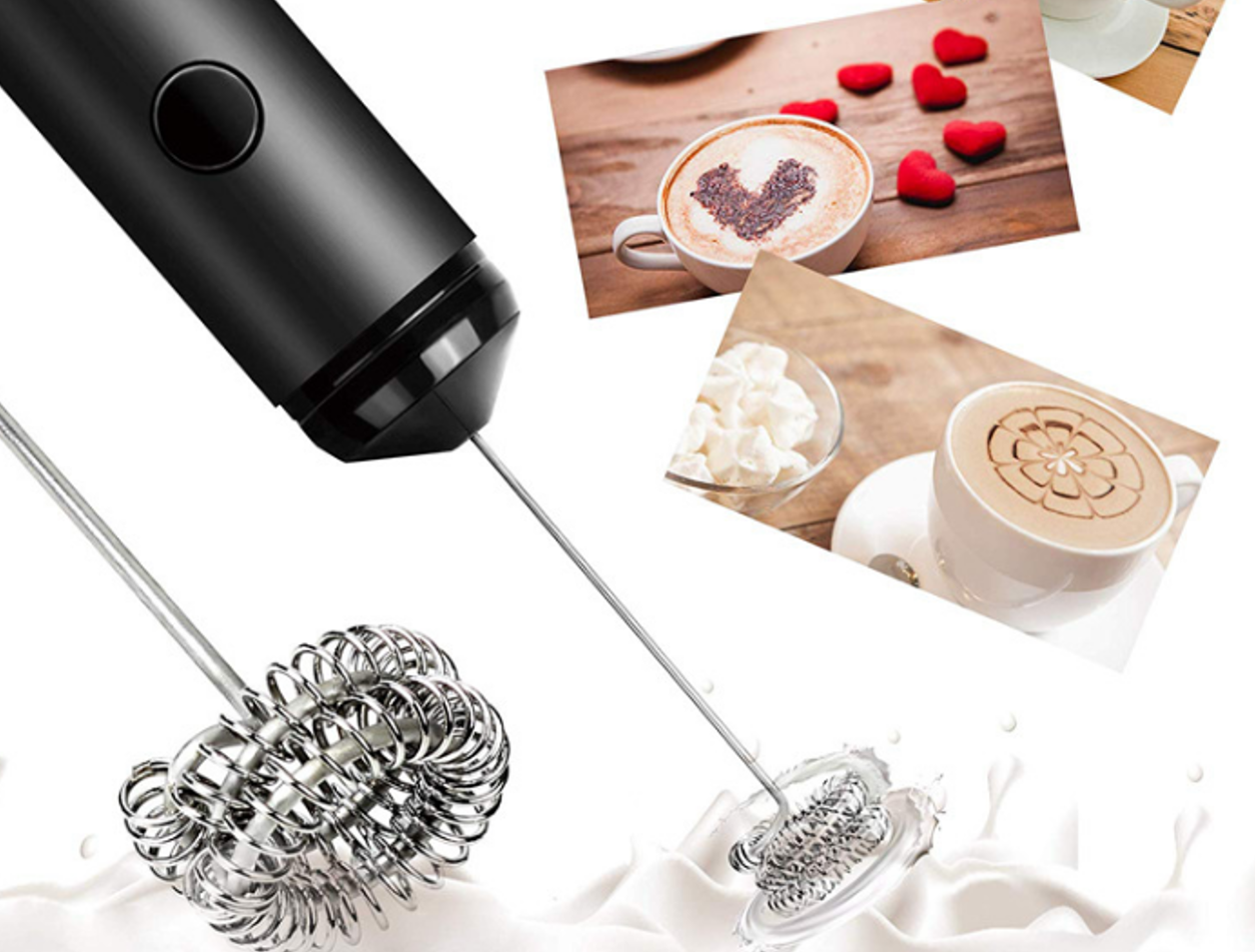 Handheld electric milk frother 4