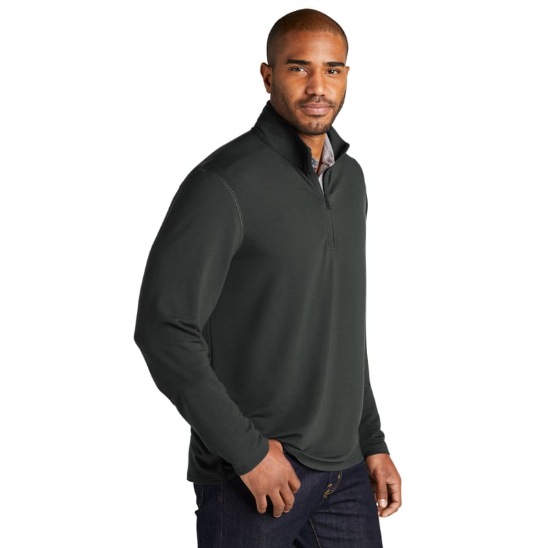 Port Authority Microterry 1/4-Zip Pullover, custom hoodie or sweatshirt with logo imprint 5