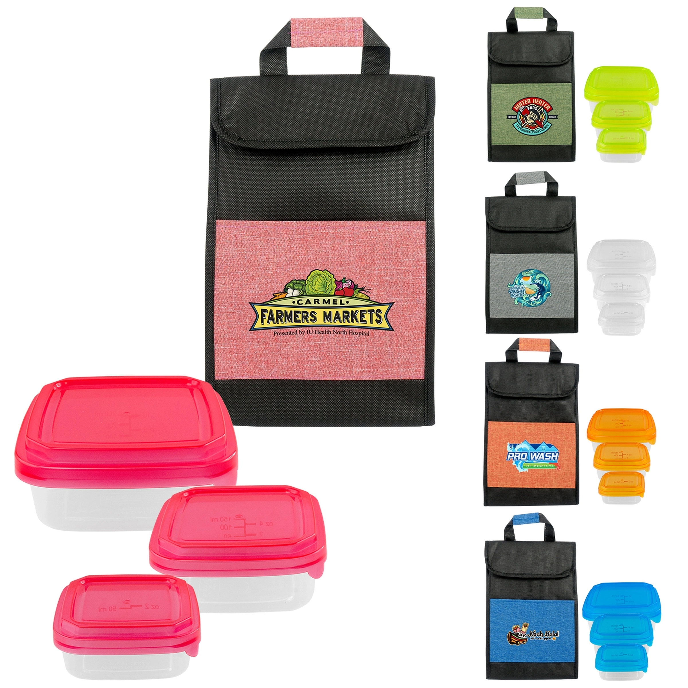 Ridge Portion Control Tote Set